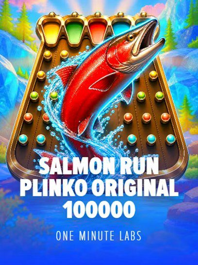Salmon Run Plinko Original 100000 cover art