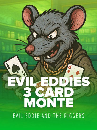 Evil Eddie's 3 Card Monte cover art